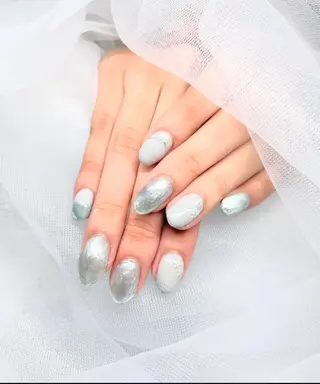 ネイル 💅ミルメリ ネイル💅のネイルデザイン
