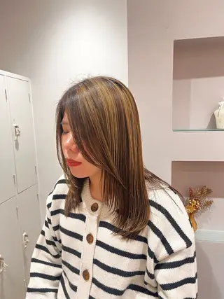 ロング Rosierbleu 道正のヘアスタイル
