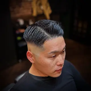 ショート メンズ BarberShop Un-fil所属・TAIGA -BARBERのヘアスタイル