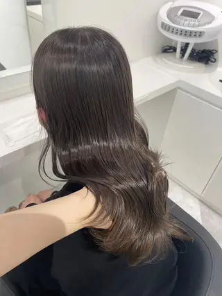 カラー *モテガーリー🎀 🤍暖色ヘア🍒のヘアスタイル