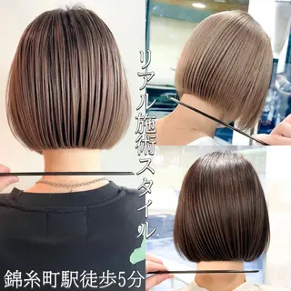 ショート 艶髪ハイトーン 💎凜💎のヘアスタイル