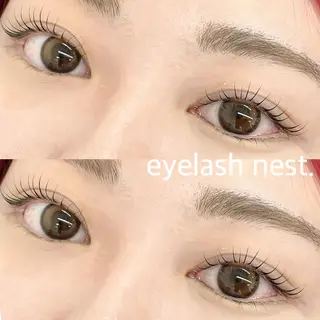 マツエク・マツパ intime内nest.所属・🤍nest. エリ🤍のマツエク・マツパデザイン