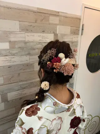 ヘアアレンジ 髪質改善⭐️縮毛 🫧内藤紅葉のヘアスタイル