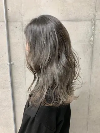 ロング カラー ヘアアレンジ 【公式】amble luxe池袋東口🩷のヘアスタイル