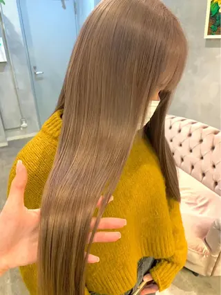 ロング カラー 佐藤 万倫💞⭐️のヘアスタイル