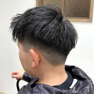 メンズ メンズ特化/勝田駅/ 佐和駅/鈴木輝瑠/のヘアスタイル