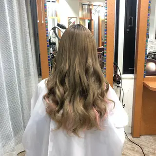 ロング カラー ヘアアレンジ リピート指名no.1 /ruiのヘアスタイル