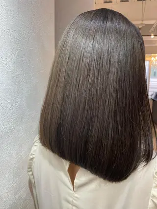 ミディアム カラー 透明感カラー💎 AYAのヘアスタイル