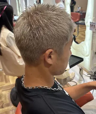 ショート カラー メンズ 北脇 健治のヘアスタイル