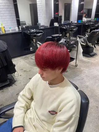 ショート カラー メンズ メンズ専門美容師 BORDO/神谷のヘアスタイル
