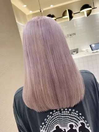 セミロング カラー ヘアアレンジ 新宿color🐝 AYAKA🌈💖のヘアスタイル
