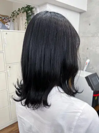 ミディアム カラー MeL 横浜/ ＭＩＨＯのヘアスタイル