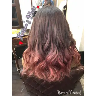 ミディアム セミロング ロング カラー 韓国ヘア🤍髪質改善 🇰🇷AKANEのヘアスタイル