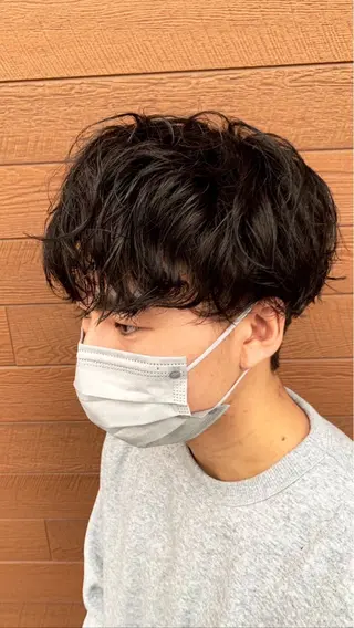 メンズ 深井 さやのヘアスタイル