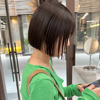 ショート パーマ mee.表参道所属・ボブ/ショート /パーマ/shinのヘアスタイル