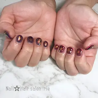 ネイル Hair salon Irie所属・與儀 知佳のネイルデザイン