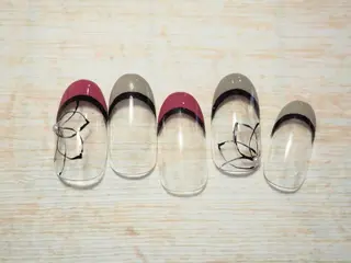 ネイル トップネイリスト Ribbon立川店のネイルデザイン