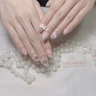 ネイル 💕鈴木ユリ パラジェル/オフ無料のネイルデザイン