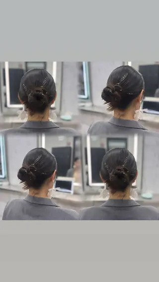 ヘアアレンジ JPCY MIRIYAのヘアスタイル