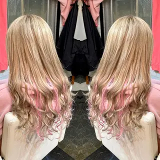 ミディアム カラー ヘアアレンジ Kimura Shinyaのヘアスタイル