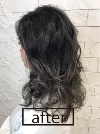 セミロング anyhow academyのヘアスタイル