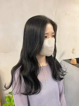 ロング カラー miyu /レイヤー/ブリーチのヘアスタイル