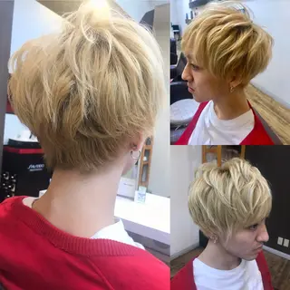 ショート カラー メンズ 赤羽、髪質改善サロン 吉野リョウスケのヘアスタイル