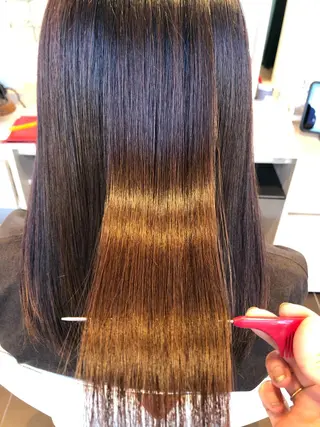 ロング 山田 由貴のヘアスタイル