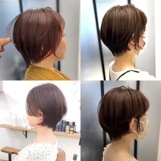 ショート カラー ショートヘア、ボブ こやさん　コヤマのヘアスタイル