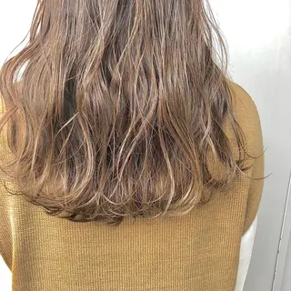 ロング カラー YU-KA ✂︎ROSSOのヘアスタイル