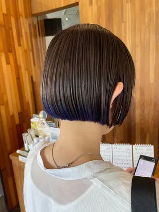 ショート カラー むらまつ えりこのヘアスタイル