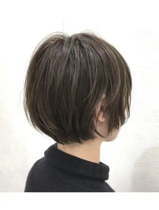 ショート カラー 吉田一輝 外国人パーマのヘアスタイル