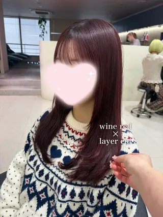 カラー 暖色ガーリーヘア🎀 MEARI🩰のヘアスタイル
