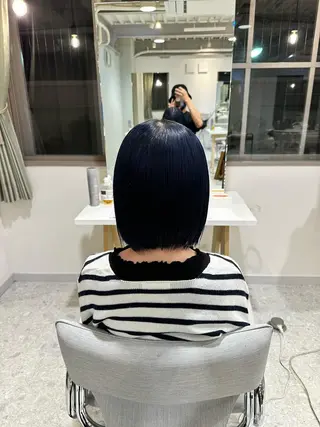 ショート カラー 馬渕 拓海のヘアスタイル