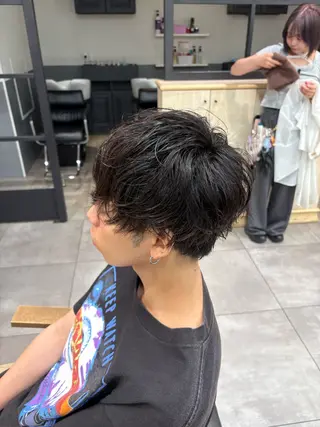 パーマ メンズ メンズ/バレイヤー ジュ/HIKARUのヘアスタイル