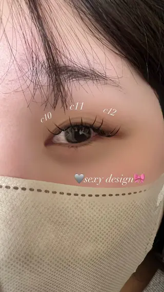 マツエク・マツパ 🎀 SAKI 🎀 /plusj石巻中里のマツエク・マツパデザイン