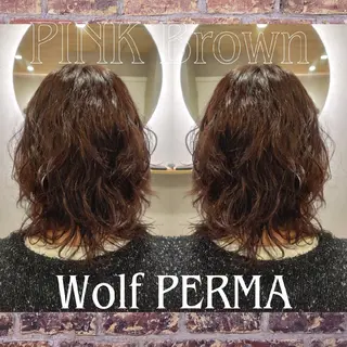 ミディアム パーマ GR 髪質改善トリートメント×ヘッドスパ【ジーアール】所属・🌺中村🌺毎日楽し くなる髪をご提案✨のヘアスタイル