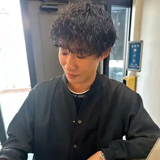 パーマ メンズ SOURCE hair space所属・林 南美のヘアスタイル