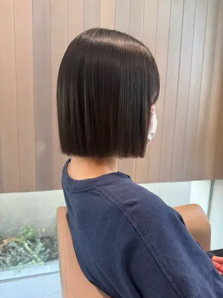 ミディアム 藤本 麗未のヘアスタイル