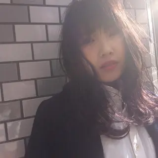 ショート ミディアム セミロング ロング カラー パーマ ヘアアレンジ 日比 貴大/ minim hairのヘアスタイル