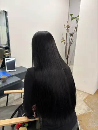 カラー 東 かれんのヘアスタイル