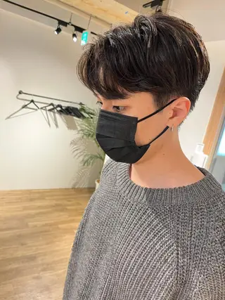 パーマ メンズ Riposo.所属・✨艶髪✨ 奈須晴香のヘアスタイル