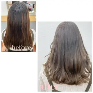 ミディアム カラー GRANLUSSO 〜グランルッソ駅前店所属・木口 嘉美のヘアスタイル