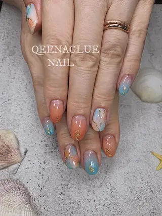 ロング カラー ヘアアレンジ ネイル 毛穴改善/脱毛 ネイル　川上久仁子のエステ・リラクイメージ