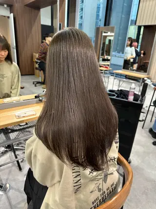 ロング カラー 髪質改善✨縮毛矯正 ショートボブ/ともきのヘアスタイル