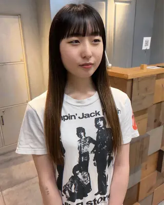 ロング rena/伏見/ 似合わせカット⸝⋆のヘアスタイル