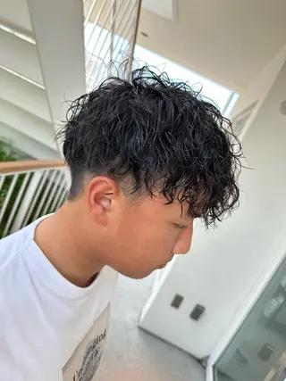 パーマ メンズ メンズお任せ下さい！ 店長⭐︎小橋のヘアスタイル
