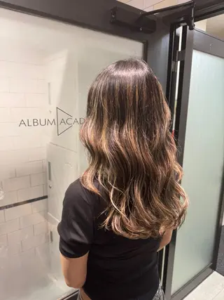 ロング 田村講幸 ALBUMアカデミーのヘアスタイル