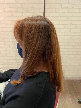 ロング パーマ Hair  salon Orchid所属・✨透明感カラー✨小形 大美✨のヘアスタイル