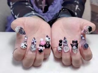 ネイル Jenn Nail_ ヘビのネイルデザイン